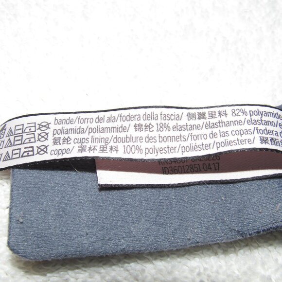 Victoria’s Secret Uplift Semi-Demi Underwire Gray Bra – Size 34DD - Picture 7 of 9